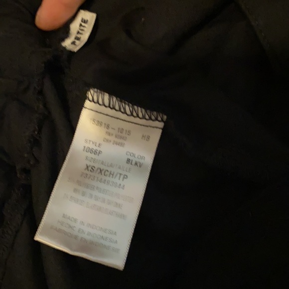 Black Luxe by Cherokee Scrub Pants - Picture 2 of 4